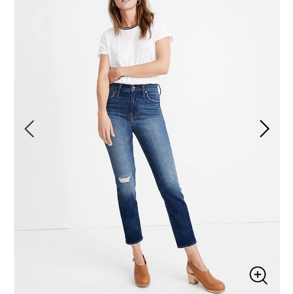Madewell Denim - Madewell Petite Perfect Vintage Crop Jean